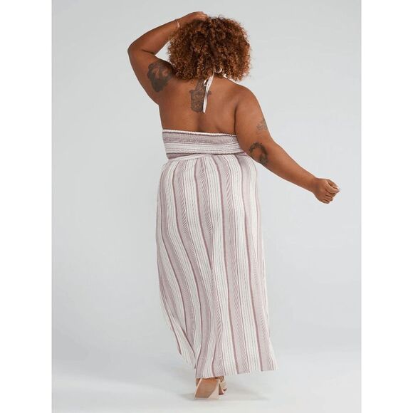 NWT Fashion to Figure Samara Cutout Halter Dress - Picture 2 of 3